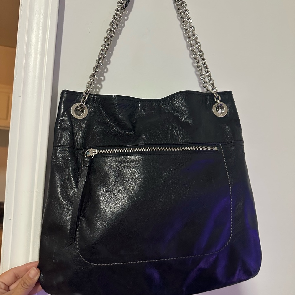 Coach Leather Shoulder Bag